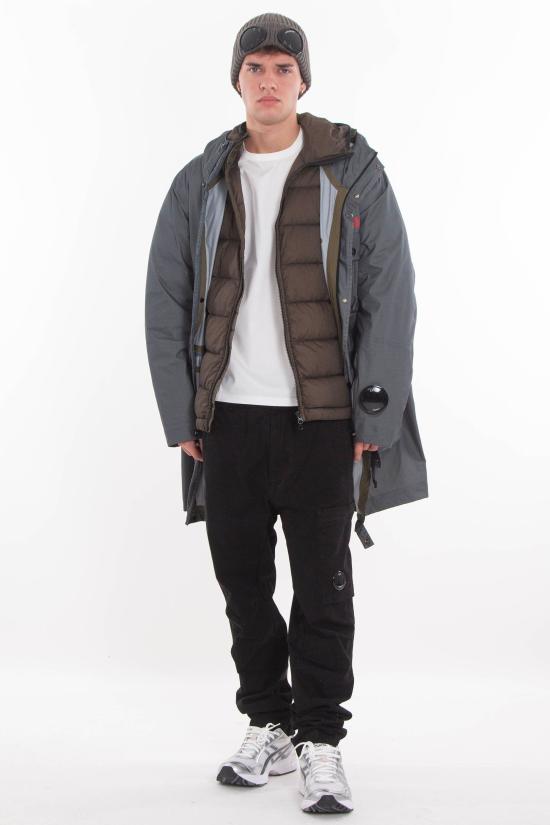 25FW 씨피 컴퍼니 고어텍스 G-타입 롱 밀레 자켓 19CMOW215A 110411G 331 Grey - C.P. COMPANY