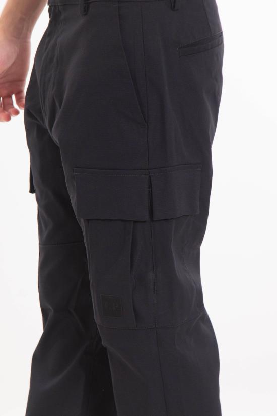 25FW 씨피 컴퍼니 스트레이트 팬츠 19CLPA046A 110407A 999 Black - C.P. COMPANY