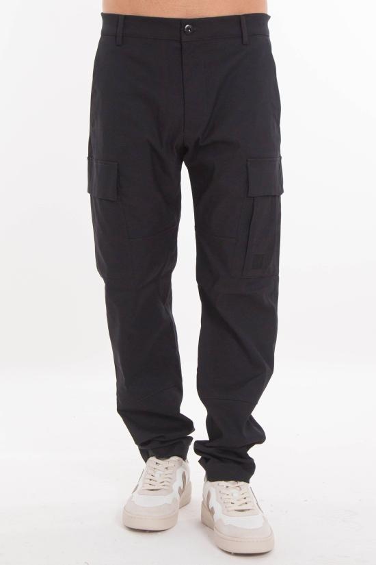 25FW 씨피 컴퍼니 스트레이트 팬츠 19CLPA046A 110407A 999 Black - C.P. COMPANY