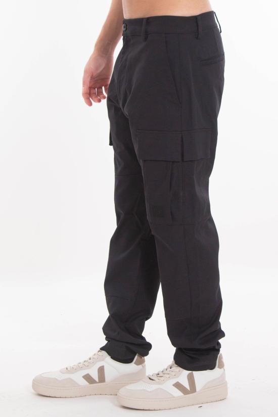 25FW 씨피 컴퍼니 스트레이트 팬츠 19CLPA046A 110407A 999 Black - C.P. COMPANY