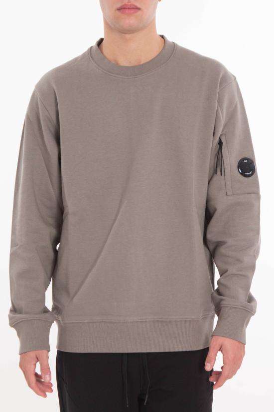 25FW 씨피 컴퍼니 긴팔 티셔츠 19CMSS713A 005086W 356 Grey - C.P. COMPANY