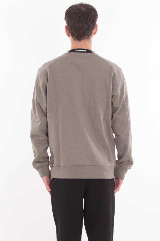 25FW 씨피 컴퍼니 긴팔 티셔츠 19CMSS713A 005086W 356 Grey - C.P. COMPANY