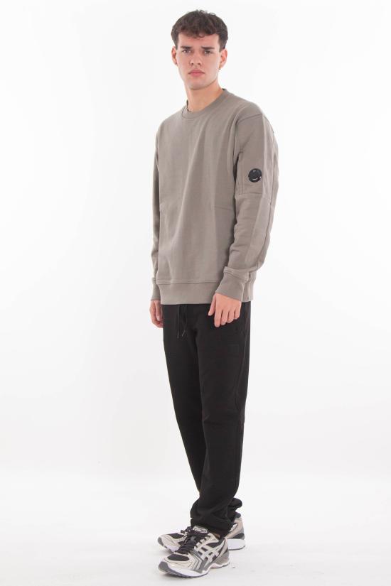 25FW 씨피 컴퍼니 긴팔 티셔츠 19CMSS713A 005086W 356 Grey - C.P. COMPANY