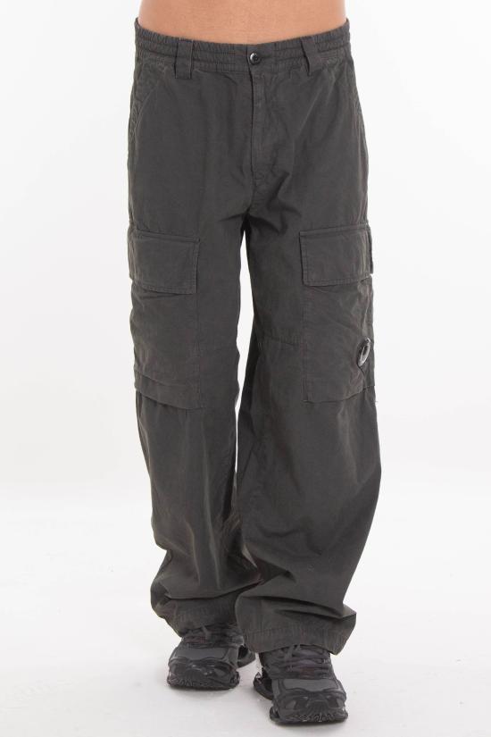 25FW 씨피 컴퍼니 스트레이트 팬츠 19CMPA066A 110324G 978 Grey - C.P. COMPANY