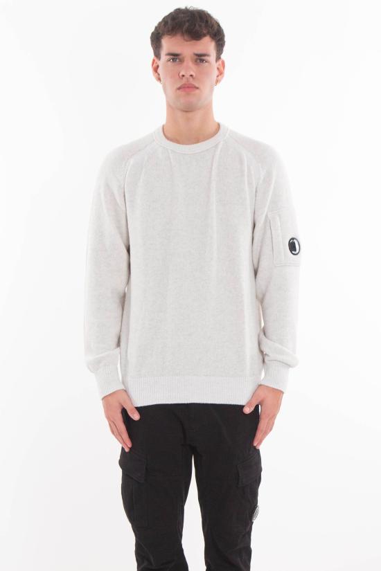 25FW 씨피 컴퍼니 스웨터 19CMKN252A 006170 M12 White