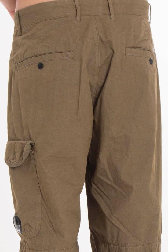 25FW 씨피 컴퍼니 스트레이트 팬츠 19CMPA065A 110324G 652 Green - C.P. COMPANY