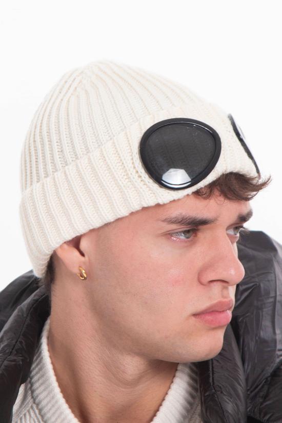 25FW 씨피 컴퍼니 비니 RFCMAC742A 005509A 103 White - C.P. COMPANY