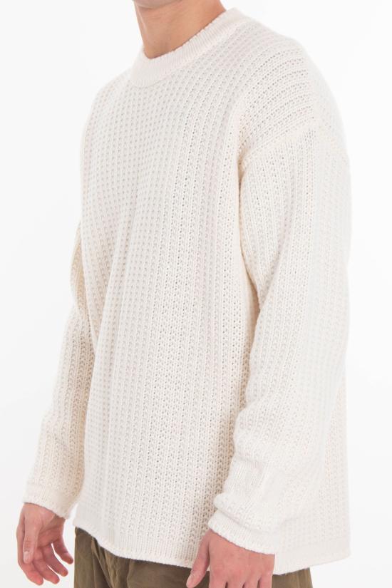 25FW 씨피 컴퍼니 스웨터 19MKN127A 110149A 103 White - C.P. COMPANY