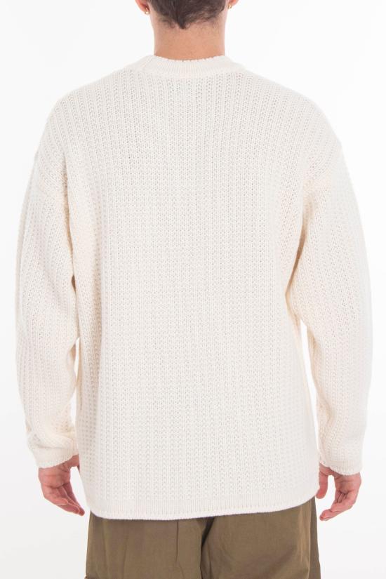 25FW 씨피 컴퍼니 스웨터 19MKN127A 110149A 103 White - C.P. COMPANY