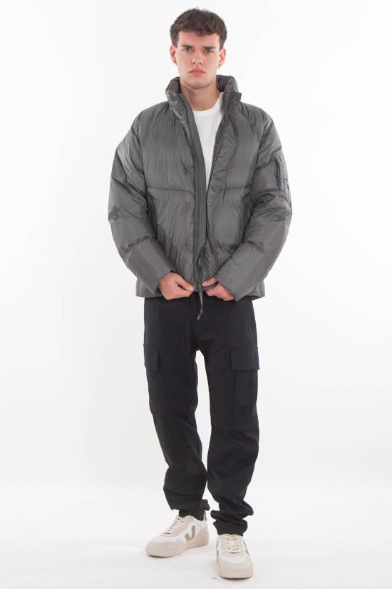 25FW 씨피 컴퍼니 다운 쉴드 후드 렌즈 패딩 19CMOW183A 110467A 921 Grey - C.P. COMPANY