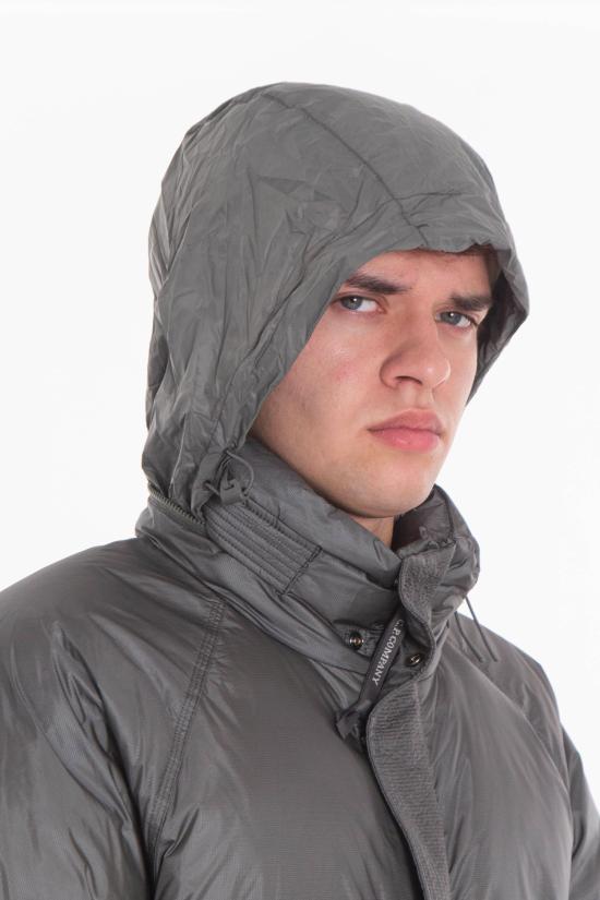 25FW 씨피 컴퍼니 다운 쉴드 후드 렌즈 패딩 19CMOW183A 110467A 921 Grey - C.P. COMPANY