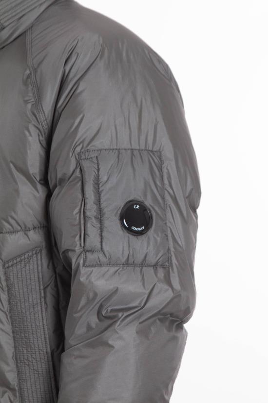 25FW 씨피 컴퍼니 다운 쉴드 후드 렌즈 패딩 19CMOW183A 110467A 921 Grey - C.P. COMPANY