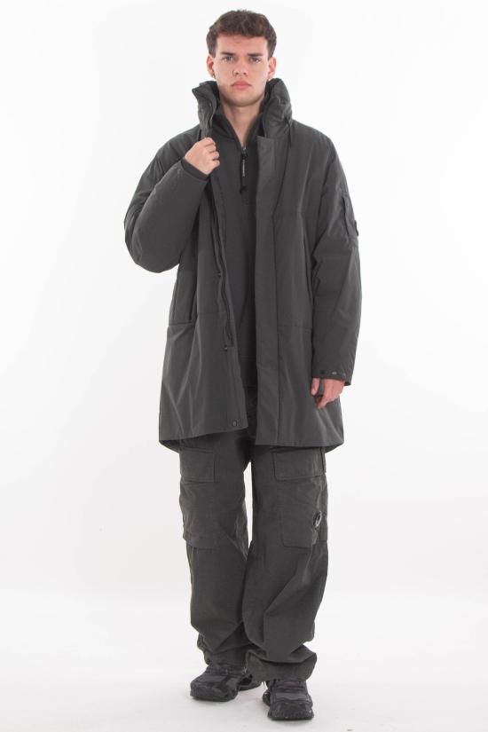 25FW 씨피 컴퍼니 프로텍 후드 패딩 파카 19CMOW008A 110264A 978 Grey - C.P. COMPANY