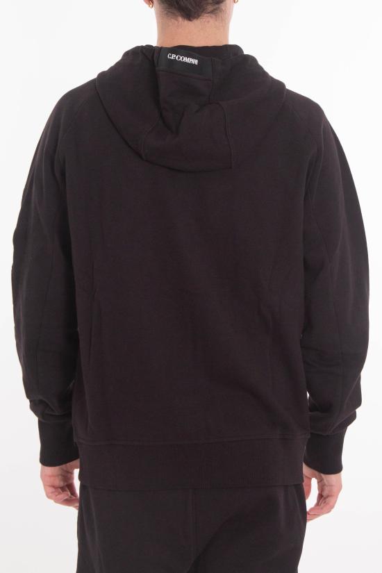 25FW 씨피 컴퍼니 긴팔 티셔츠 19CMSS716A 005086W 999 Black - C.P. COMPANY