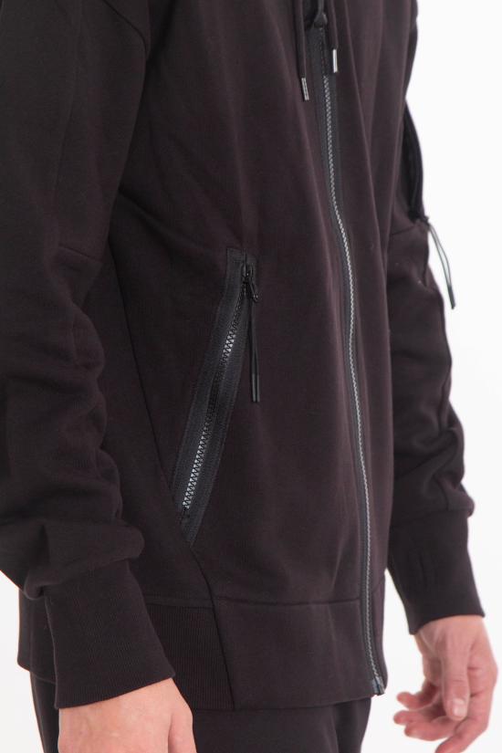 25FW 씨피 컴퍼니 긴팔 티셔츠 19CMSS716A 005086W 999 Black - C.P. COMPANY