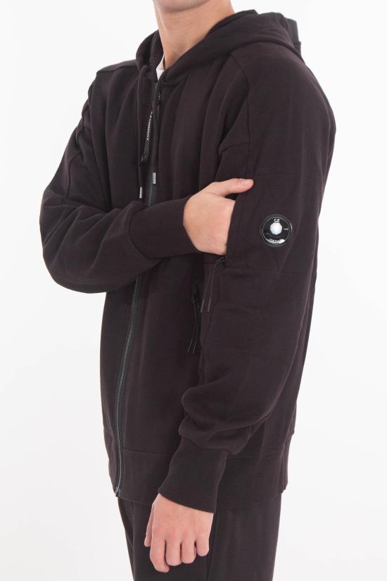 25FW 씨피 컴퍼니 긴팔 티셔츠 19CMSS716A 005086W 999 Black - C.P. COMPANY