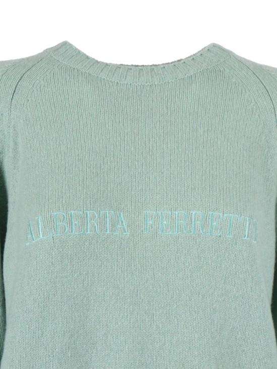 25FW 알베르타 페레티 스웨터 09235101 Green - ALBERTA FERRETTI