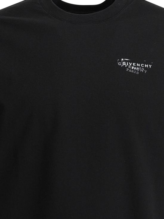 26SS 지방시 반팔 티셔츠 BM71NK3YSA001 Black - GIVENCHY