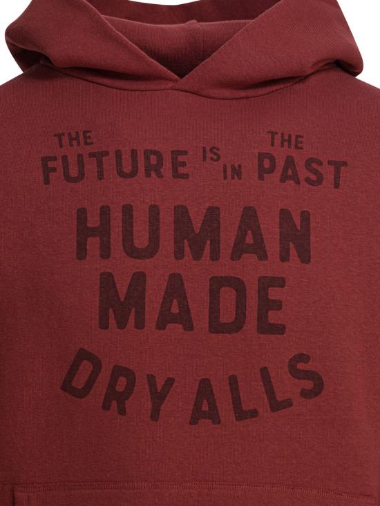 25FW 휴먼메이드 긴팔 티셔츠 HM30CS030BURGUNDY Bordeaux - HUMANMADE