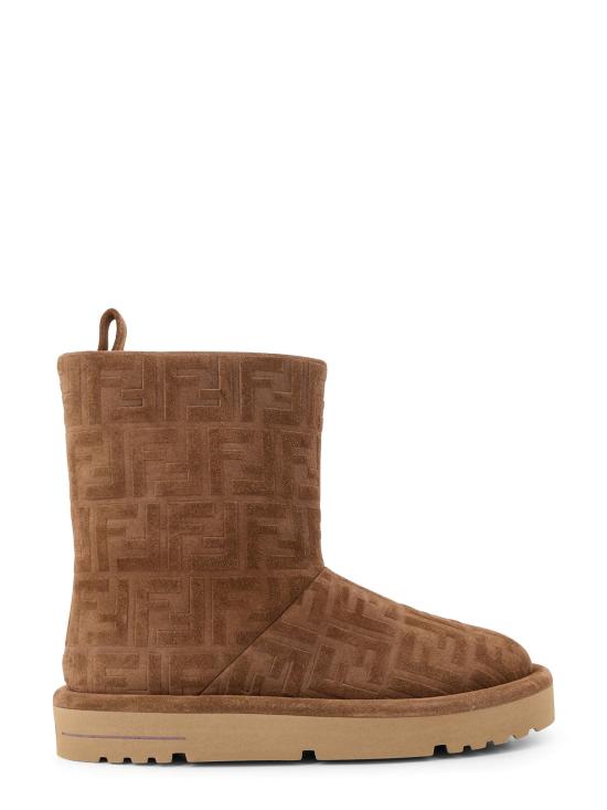 25FW 펜디 아프레 시크 FF 스웨이드 로우 부츠 8T8606ASA1F0C23 BROWN DOM