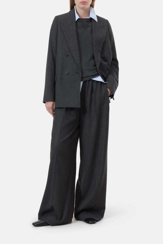  클로즈드 수트 자켓 닫힌 이탈리아 플란넬 블레이저 - CLOSED