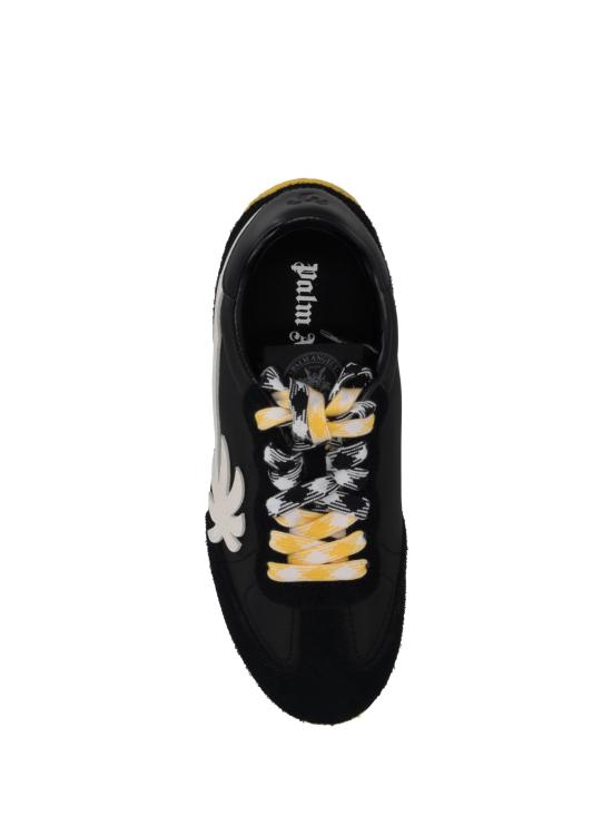 25FW 팜앤젤스 스니커즈 PWIA068F25LEA001 1001 BLACK WHITE - PALM ANGELS