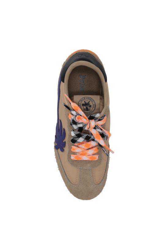 25FW 팜앤젤스 스니커즈 PWIA068F25LEA001 6135 BEIGE VIOLET - PALM ANGELS