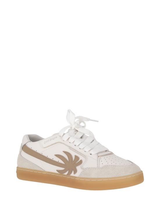 25FW 팜앤젤스 스니커즈 PWIA063F25LEA001 0161 WHITE BEIGE - PALM ANGELS