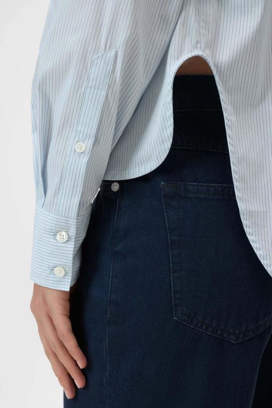  클로즈드 블라우스 크롭 프런트 오버사이즈 - CLOSED