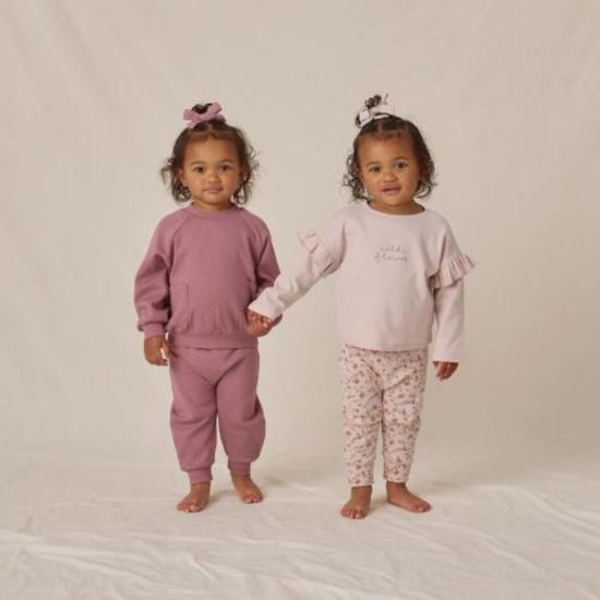  [키즈] Rylee + Cru LLC 트레이닝/조거 팬츠 Rylee + Cru Llc 드로스트링  가든 라일락 - OTHER BRANDS