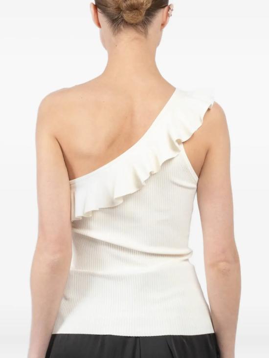 25FW 짐머만 탑 4397TSS251PARC White - ZIMMERMANN