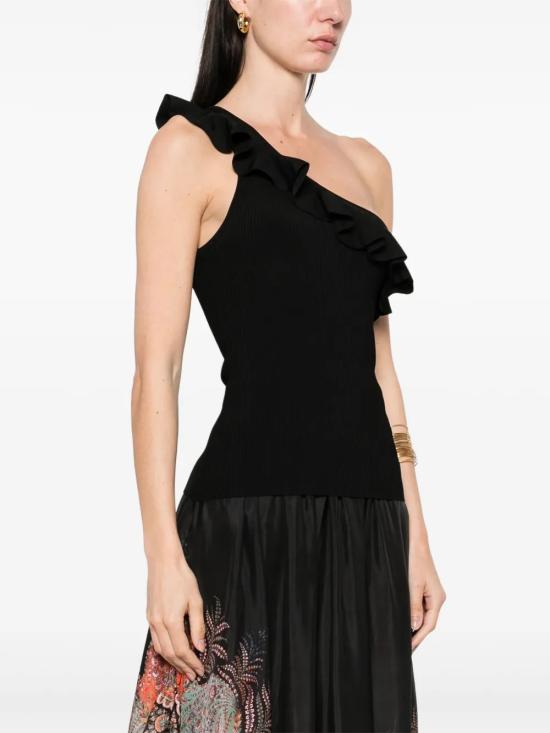 25FW 짐머만 탑 4397TSS251BLK Black - ZIMMERMANN