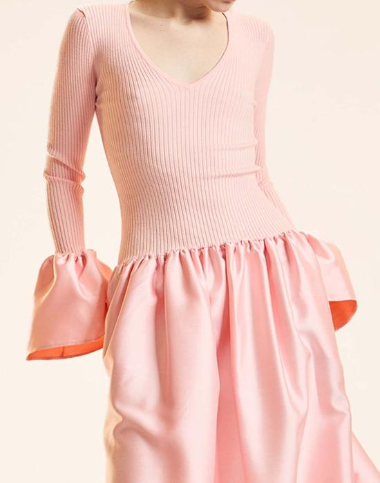  신시아 로리 롱 원피스 신시아 로울리 피오나 드레스 핑크 - CYNTHIA ROWLEY