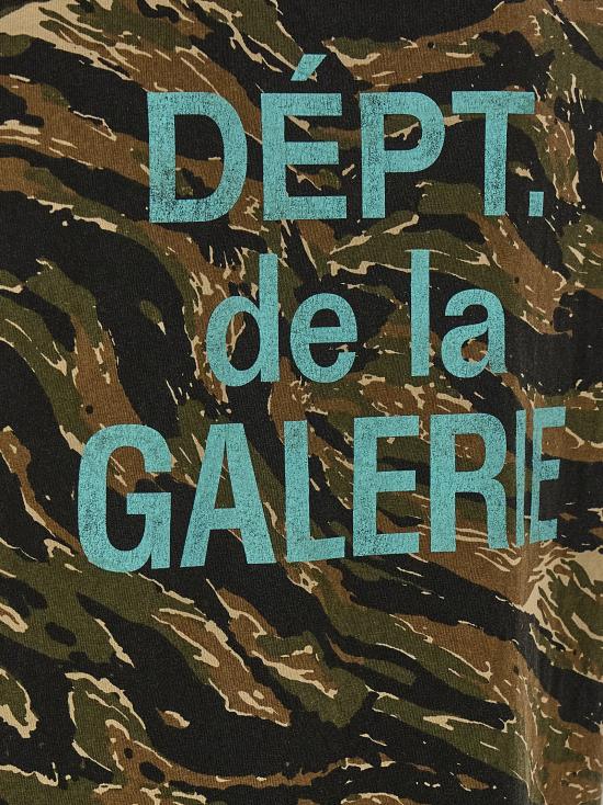 25FW 갤러리 디파트먼트 반팔 티셔츠 FT10307TIGERCAMO Green - GALLERY DEPT