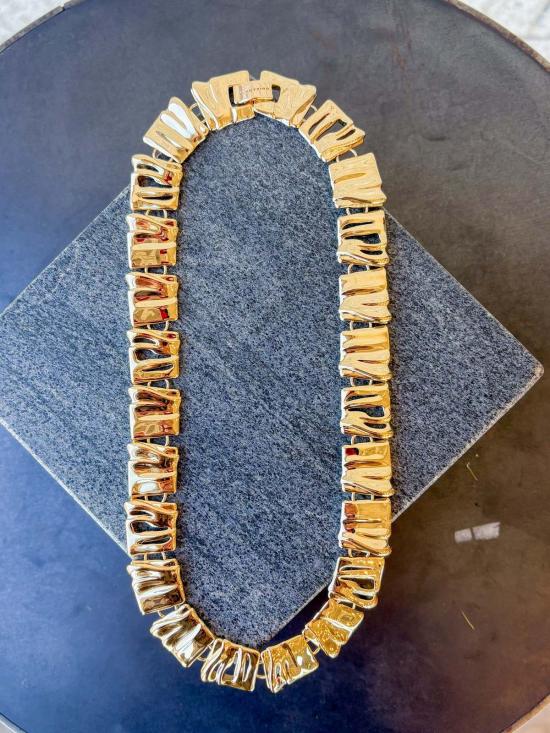  제니 버드 목걸이/팬던트 선드라 칼라 네크리스 하이 폴리쉬 골드