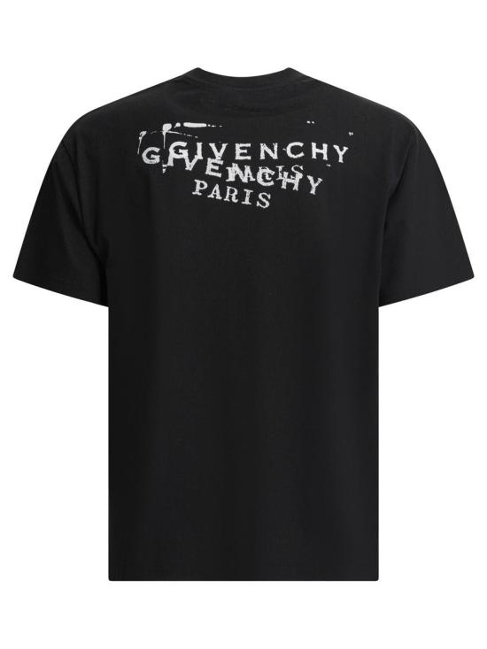 26SS 지방시 반팔 티셔츠 BM71NK3YSA001 Black - GIVENCHY