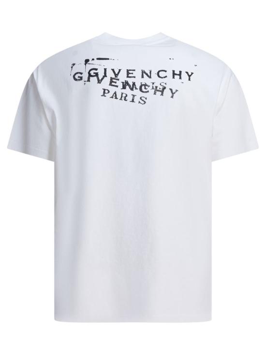 26SS 지방시 반팔 티셔츠 BM71NK3YSA100 WHITE - GIVENCHY