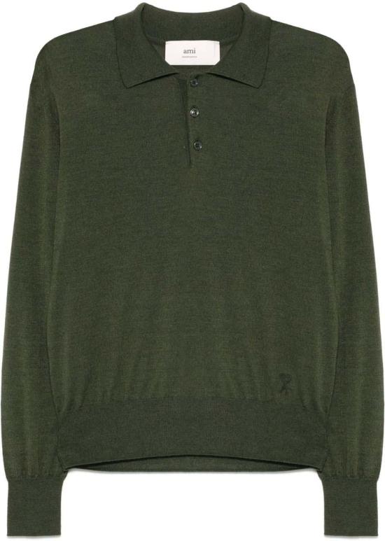 25SS 아미 폴로 티셔츠 HPL366KN0066376 GREEN