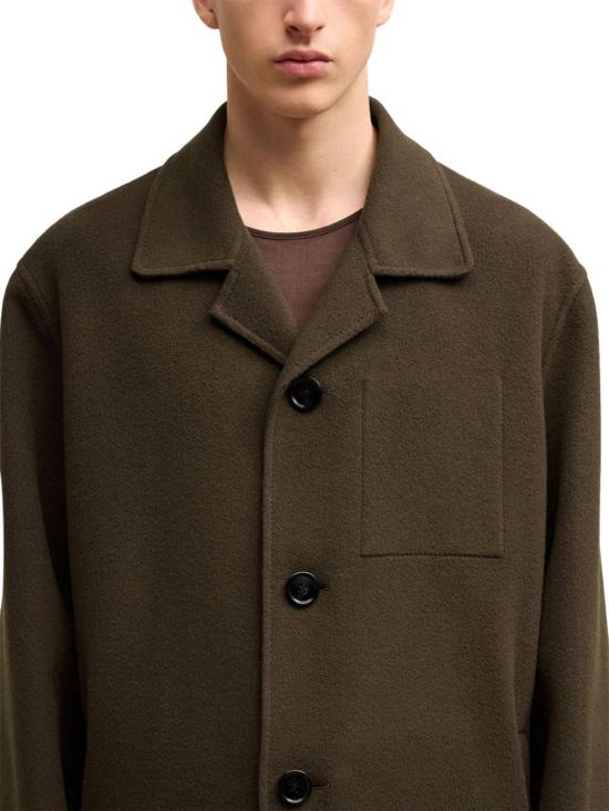  아미 코트 UCO004WV0022221 BROWN - AMI