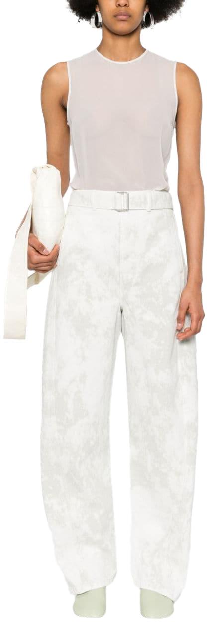  아미 민소매 티셔츠 FTK201SE0008193 WHITE - AMI