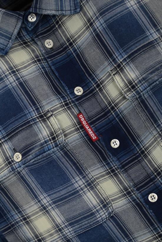 25SS 디스퀘어드2 셔츠 S74DM0899D35206001F BLUE - DSQUARED2