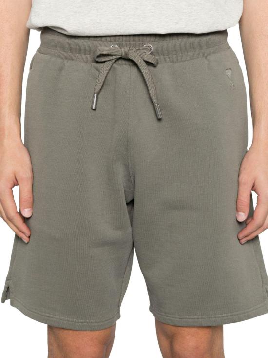 25SS 아미 톤온톤 하트 로고 숏 팬츠 HSO6747470953 GREY - AMI