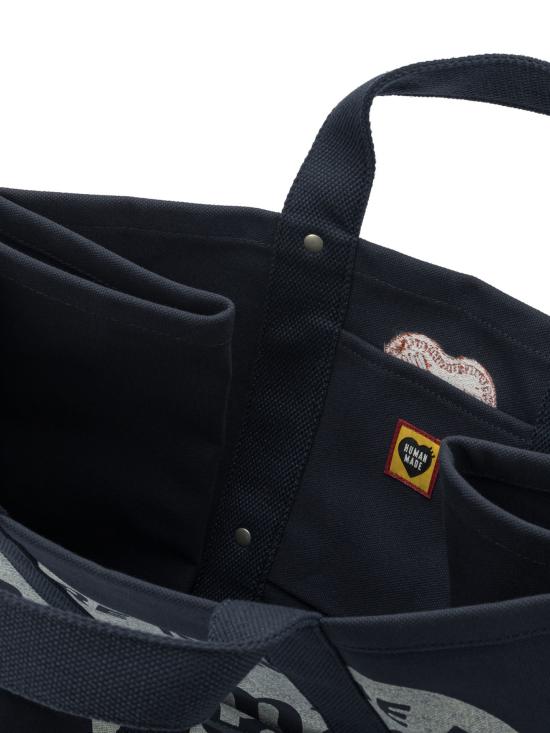 25FW 휴먼메이드 토트백 HM30GD062NAVY Blue - HUMANMADE