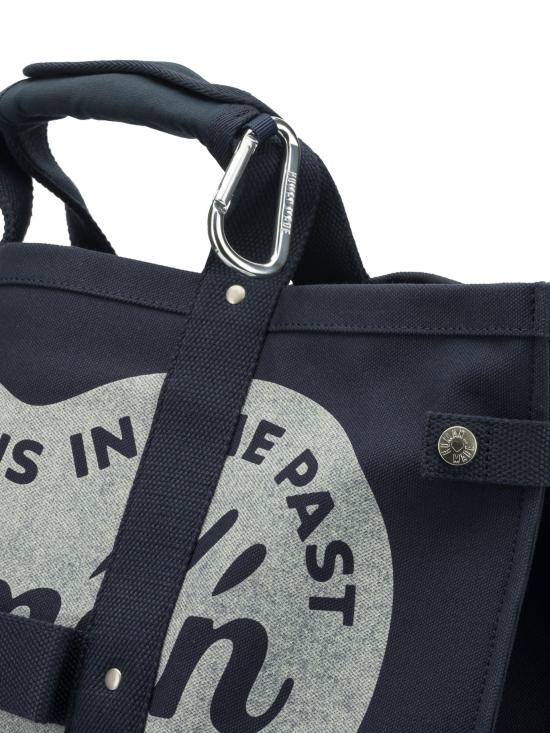 25FW 휴먼메이드 토트백 HM30GD062NAVY Blue - HUMANMADE