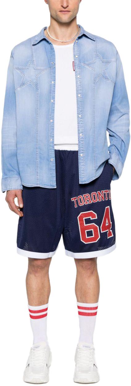  디스퀘어드2 데님 셔츠 S71DM0701S30341470 BLUE - DSQUARED2