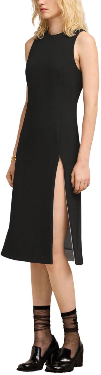  아미 미디 원피스 FDR215WV00450013 BLACK - AMI