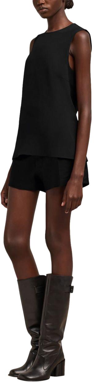  아미 민소매 티셔츠 FTK201AC0009001 BLACK - AMI