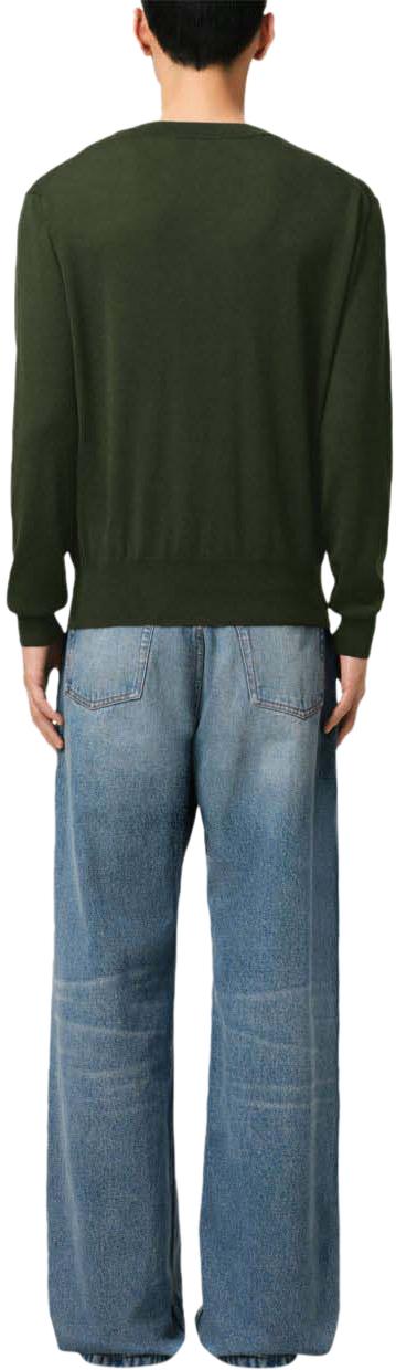 25SS 아미 스웨터 HKS266KN0066376 GREEN - AMI