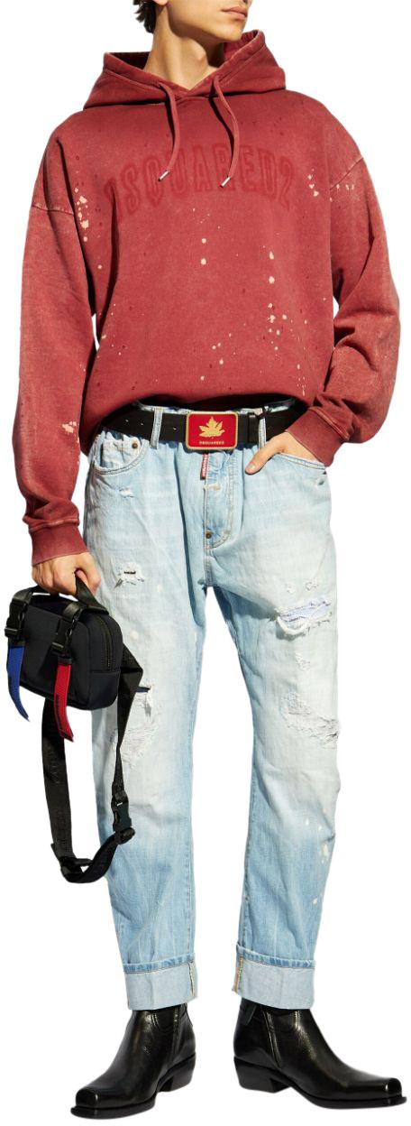  디스퀘어드2 스웨터 S74GU0818S25030305 RED - DSQUARED2