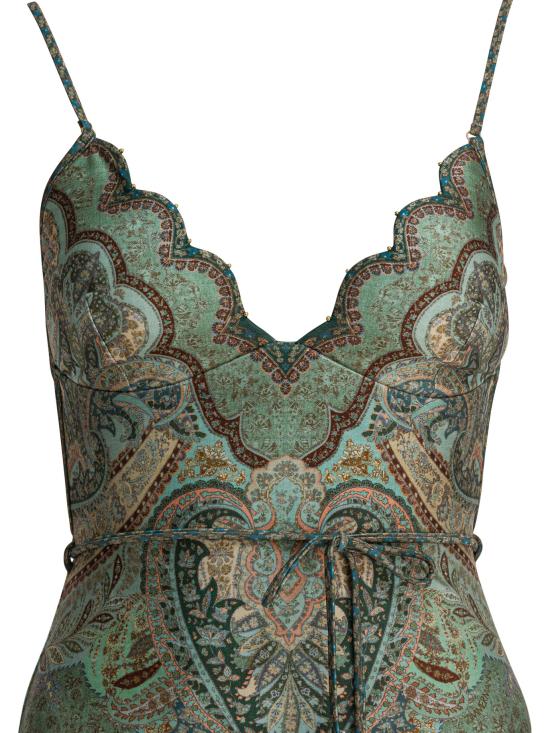 26SS 짐머만 원피스 수영복 5755WRS262TPTM Green - ZIMMERMANN
